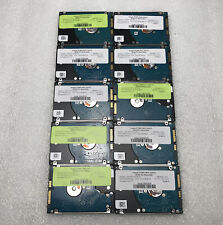 Lot of 10 Seagate Mixed Models 500GB 2.5
