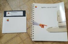 Vintage ULTRA Rare Apple II Canadian FRENCH Manual & Introduction DISK picture