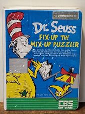 Dr. Seuss Fix-Up the Mix-Up Puzzler Commodore 64 Game picture