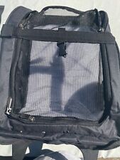 Kundu KDU-013 Deluxe Backpack Pet Travel Carrier with Double Wheels - Black -... picture
