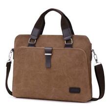Canvas Handbag Men Briefcase 14 inch Laptop Bag Shoulder Bag Messenger Bag picture