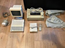 Vintage Apple IIc Computer with Monitor, Stand, Mouse, ImageWriter and more picture