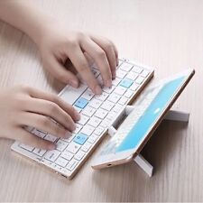 Mini Aluminum Keyboard for iPad, Tablet amd Phone - Portable, Rechargeable picture