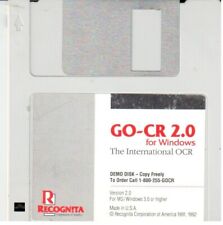 ITHistory (1992) IBM PC Software: GO-CR 2.0 (OCR) (Recognita) 3.5