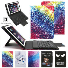 For Alcatel 3T / Joy 2 8 inch Tablet Keyboard Printed Leather Stand Case Cover picture