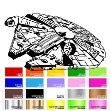 Star Wars Rebels Millennium Falcon Vehicle Decal for Macbook Laptop Car Window picture