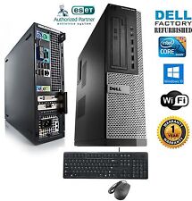 Dell 9010 Optiplex  DESKTOP Intel i7 16GB 240gb SSD Windows 10 hp 64 Excellent picture
