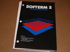 Vintage 1984 Manual for Softerm 2 Communications User Guide for Apple II picture