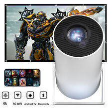 LED Android Projector Smart Freestyle 4k 1080p Mini Home Theater WiFi Bluetooth picture