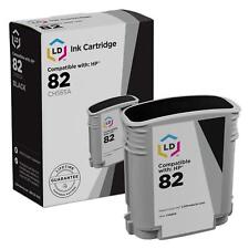 LD Reman CH565A Compatible with HP 82 Black Ink Cartridge for Designjet 111 510 picture