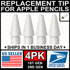 4pk Tips for Apple Pencil Replacement 1st Gen 2nd Gen Pen iPad Pro Nib iPencil picture