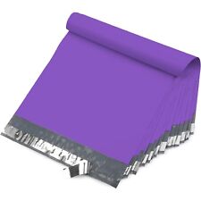 10X13 M4-1000pcs POLY MAILERS SHIPPING ENVELOPES PLASTIC BAGS-Purple picture