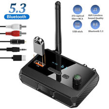 Digital Wireless Bluetooth Audio Receiver Adapter Stereo for Car TV PC Speakers picture