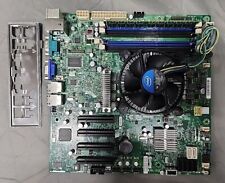 Supermicro X9SCM-F M-ATX LGA 1155 Intel DDR3 Server Motherboard W/ 1270v2 & 4GB picture