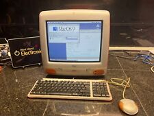 Vintage Apple iMac G3 TANGERINE  333Mhz-TRAY LOADING -KEYBOARD & MOUSE-OS 9 picture