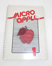 Micro Magazine Apple 1 Book • Vintage 1981 Best of Articles & Programs II picture