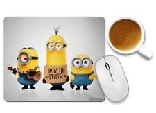 Minions The Despicable Me Mouse pad Non-Slip Rubber Base Gaming Mousepad  picture