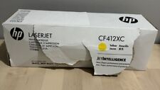 HP 410X Yellow High Yield Toner Cartridge CF412XC Damaged Box New picture
