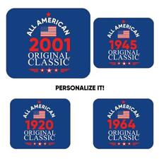Gift Mousepad : Personalized Birthday All American Original Classic Flag picture