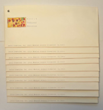 LOT of  10 Vintage -  Apple Special Education APPLE LOGO Collectable Envelopes picture