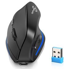 Ergonomic Wireless Mouse Vertical Mouse with Adjustable DPI 2400/1600/1000 Re... picture