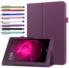 Folding Stand Cover for T-Mobile Revvl Tab 5G Tablet Case Auto Wake/Sleep+Stylus picture