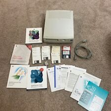 Apple Macintosh Performa 6200CD Computer And Books, Disks- Powers Up. picture
