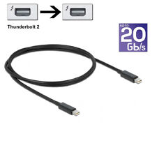 Real Thunderbolt 2 to Thunderbolt 2 Cable 20Gbps for Apple Macbook Pro mini Imac picture