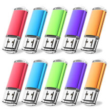 Mixed Color 5/ 10 Pack 2G 4G 8G 16G 32G USB 2.0 Flash Drives Memory Stick Drives picture
