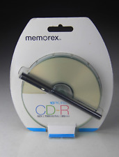 Memorex - CD-R 10 pack - 52x - 700MB - 80mins w/CD Marker - NEW picture