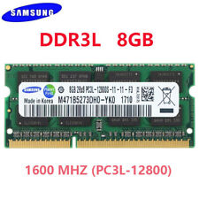 SAMSUNG DDR3L 8GB 16GB 32GB 1600MHz PC3-12800 Laptop Memory SODIMM 204-Pin picture