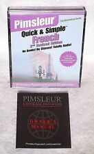 📀4Disc Set:Simon&Schuster's Pimsleur Quick & Simple 2nd Revised Edition French  picture