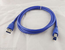 10x 1.5m/5ft USB 3.0 Type A Male Plug To B Male Printer Scanner Data Cord Cable picture