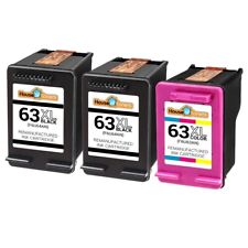 3PK For HP 63XL 2-Black & 1-Color 3830 4650 5258 5255 5252 5260 5212 5222 picture