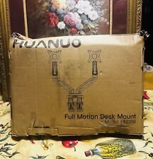 HUANUO HNDS6 Dual Monitor Stand - Black Brand New picture