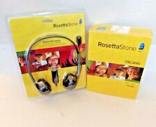 Rosetta Stone Italian Ver. 3 Level’s 1-3 Win/Mac CD-Rom & Headphonne Personal Ed picture
