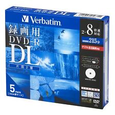 Verbatim 1 time recording DVD-R DL CPRM 215 minutes 5pcs VHR21HDSP5 picture