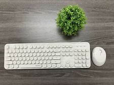 Ergonomic Sweet Mixed Color Cute Full Size Keyboard and Mouse for PC/Laptop/Mac picture