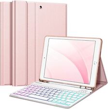 Backlit Keyboard Case For iPad 9th /8th /7th 10.2 inch Soft TPU Back Cover Stand picture