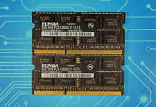 16GB (2x8GB) PC3-12800s DDR3-1600MHz 2Rx8 Non-ECC Elpida EBJ81UG8BBU5-GN-F picture