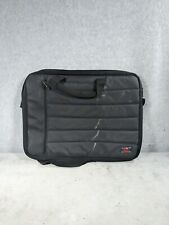 Swiss Gear By Wenger Laptop Shoulder Strap Messenger Bag Black picture