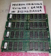 64MB =16X4  72-Pin 60ns EDO Non-Parity NON  2K 5V  SIMM  Memory  4x32  NON-ECC picture