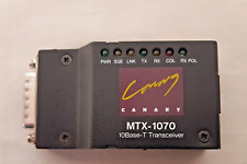 VINTAGE Canary Communications MTX-1070 Miniature 10Base Transceiver FOR AUI CONN picture
