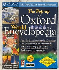 NEW & SEALED ~ THE POP-UP OXFORD WORLD ENCYCLOPEDIA FIRST EDITION PC CD-ROM ~  picture