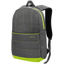 Gray Bravo School Travel Notebook Nylon Backpack fits 13 - 15.6 Inch Laptops picture