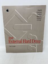 VINTAGE APPLE Computer Manual 1996 for External Hard Drive User's Guide picture
