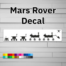 Mars Rover Decal (vinyl Sticker, Car laptop window tumbler water bottle) NASA Sp picture