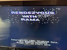 Vtg 1984 TRILLIUM Video Game Rendezvous With Rama 5.25 Floppy Commodore 64 / 128 picture