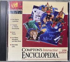Vintage 1997 Comptons Home Library Interactive Encyclopedia 1998 Edition CD ROM picture