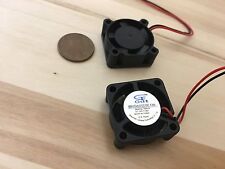 2 Pieces - 24v - Fan 25mm x 25 x 10 Brushless Cooling  small micro Flow CFM picture